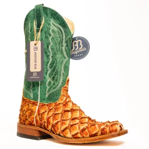 Anderson Bean Cognac Matte Big Bass with Jade Mad Dog Top