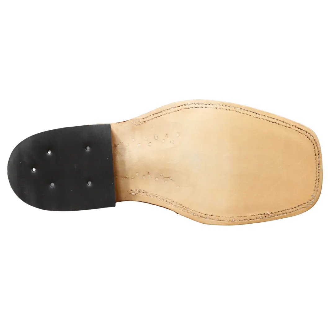 Anderson Bean Cognac Matte Big Bass with Jade Mad Dog Top