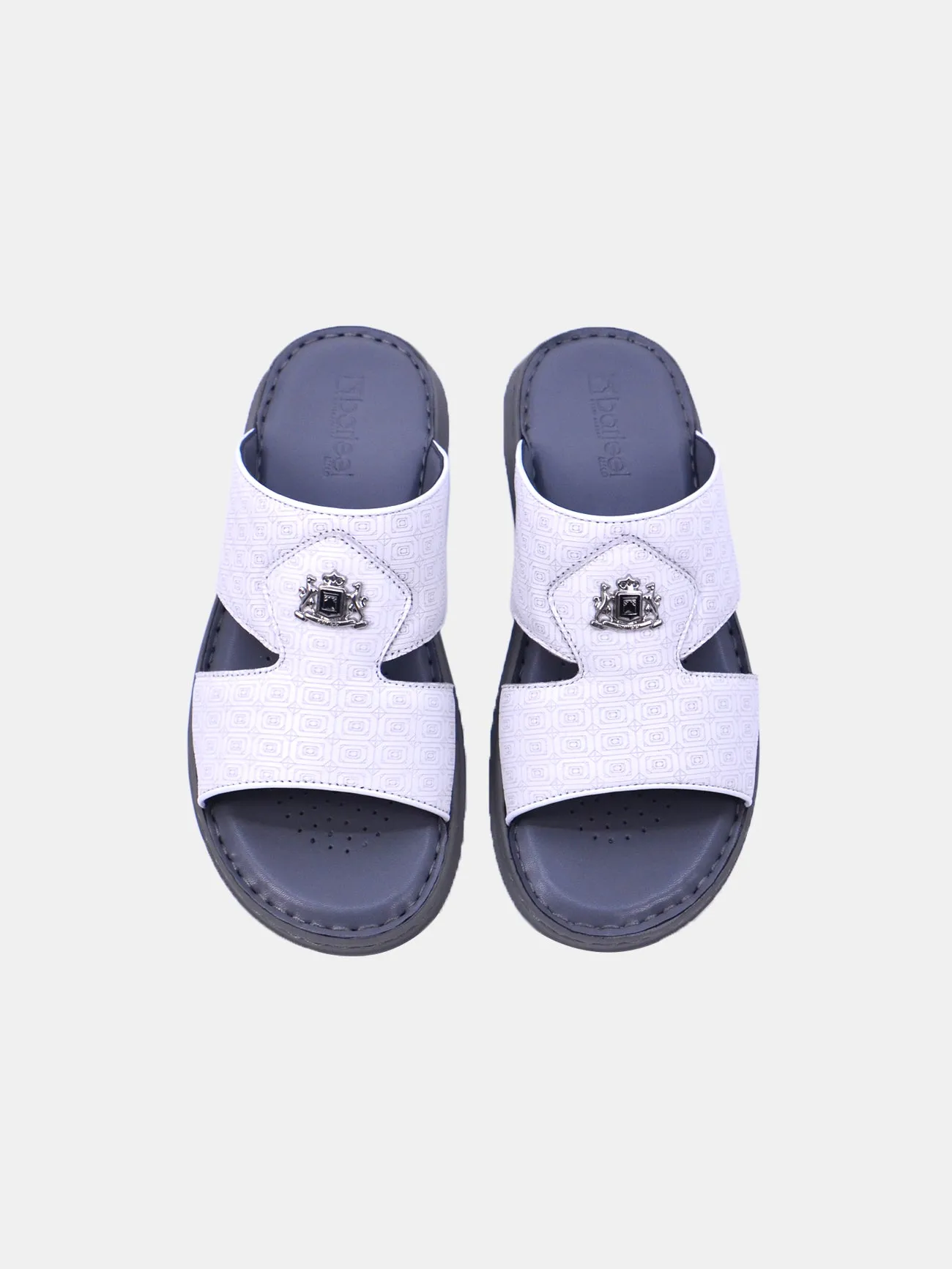 Certainly! Heres an optimized title for the product:

Barjeel Uno 21410-12 Mens Luxury Arabic Leather Sandals - Comfortable, Stylish Slip-ons