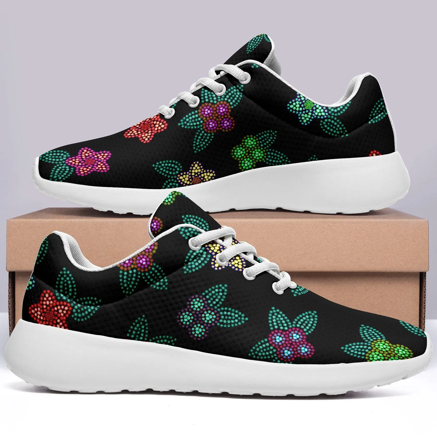 Berry Flowers Black Ikkaayi