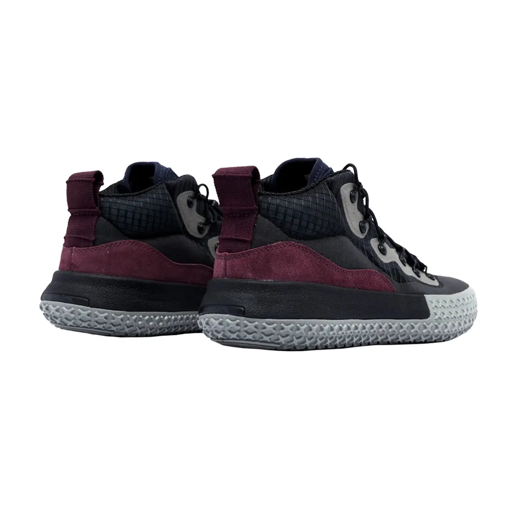 BRANDBLACK Sansin Evo Casual Shoes - BKON Black/Grey/Burgundy