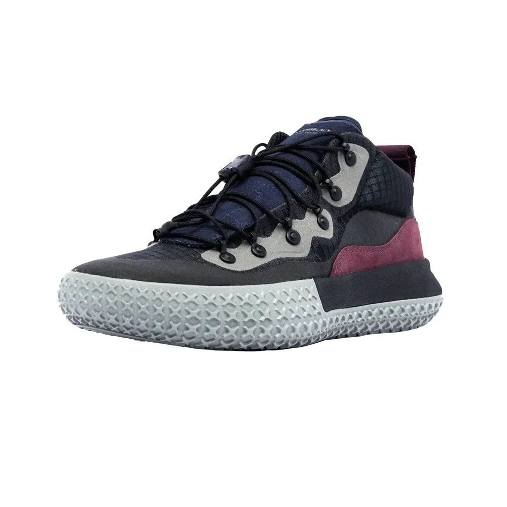 BRANDBLACK Sansin Evo Casual Shoes - BKON Black/Grey/Burgundy