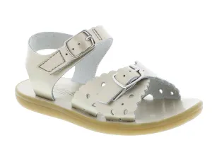 Footmates Girls Shoes - Ariel Sandals - Soft Gold
