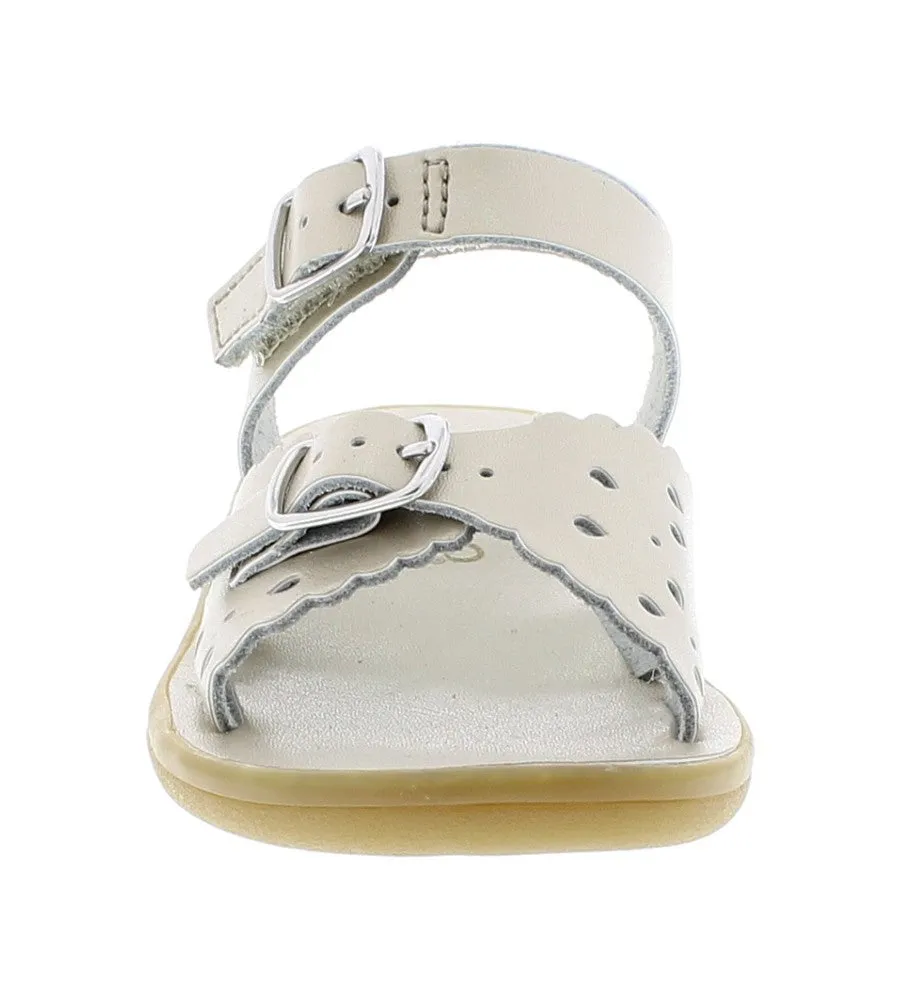 Footmates Girls Shoes - Ariel Sandals - Soft Gold