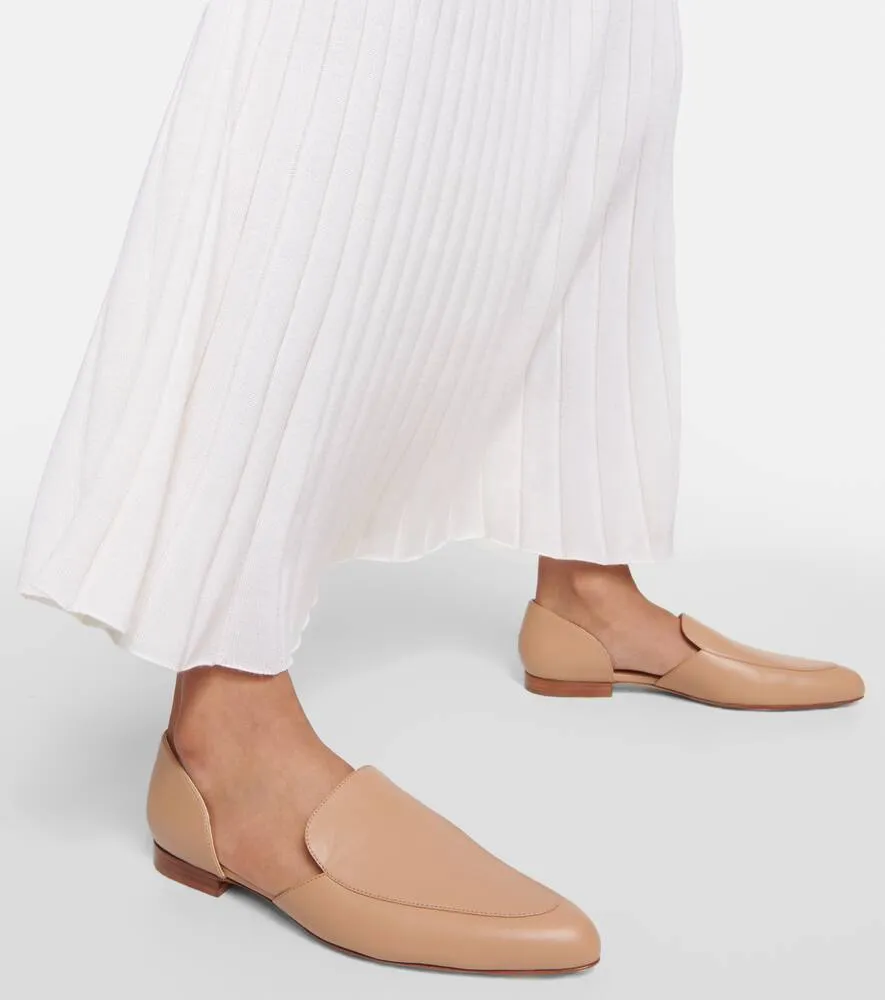 Gabriela Hearst Jax leather loafers